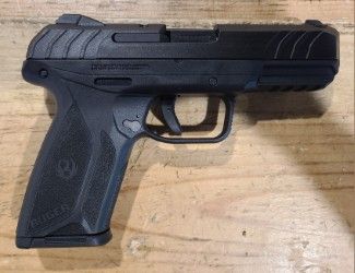 *USED* RUGER SECURITY 9 4" 15+1 SEMI-AUTO 9MM PISTOL, BLK, COMES W/ 2 MAGS, ORIGINAL BOX