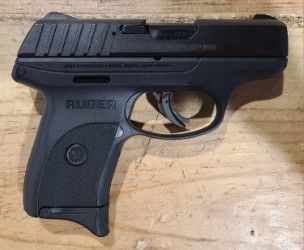 *USED* RUGER EC9S 3" 7+1 SEMI-AUTO 9MM PISTOL, BLK, COMES W/ 1 MAG, NO BOX