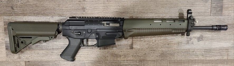 *USED* SIG SAUER SIG556 16" 30+1 SEMI-AUTO 5.56MM RIFLE, BLK/ODG, COMES W/ 2 MAGS, ORIGINAL HANDGUARD, NO BOX