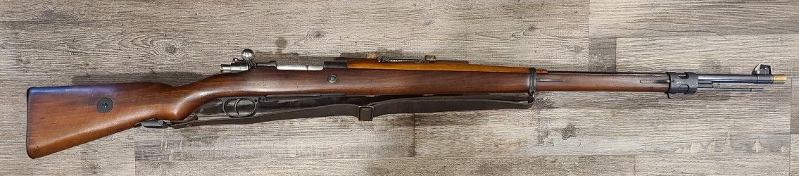 *CONS* DMW MAUSER 30.75" 5+1 BOLT-ACTION 7MM RIFLE, WOOD/BLK, NO BOX