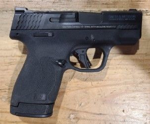 *CONS* SMITH &amp; WESSON M&amp;P 9 SHIELD PLUS 3" 13+1 SEMI-AUTO 9MM PISTOL, BLK, COMES W/ 5 MAGS, HOLSTER, BAG