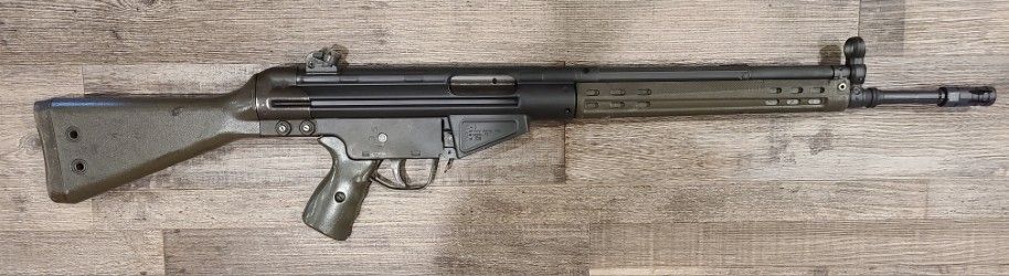 *USED* CENTURY ARMS CA-3 18" 20+1 SEMI-AUTO .308 RIFLE, BLK/ODG, COMES W/ 2 MAGS, NO BOX