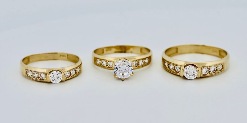 Trío de Compromiso 14k
Size 7.5 - 10.5
Peso 7.2g
CO1016002