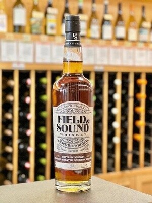 Field &amp; Sound Bottled In Bond Small Batch Straight Wheated Bourbon Maritime Whiskey