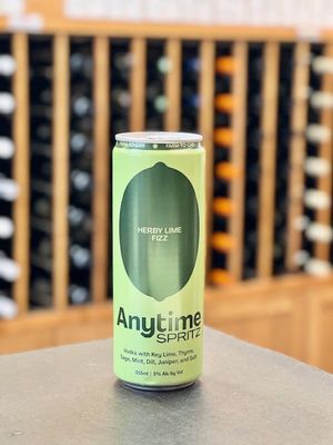 Anytime Herby Lime Fizz 355ml Can