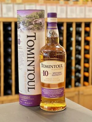 Tomintoul 10-Year The Gentle Dram Speyside Glenlivet Single Malt