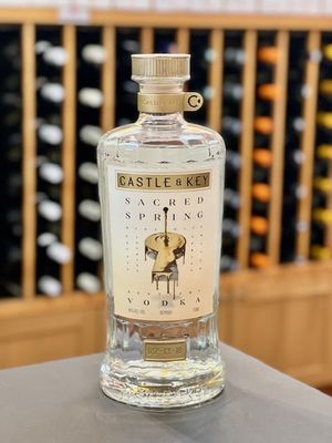 Castle &amp; Key Sacred Spring Vodka