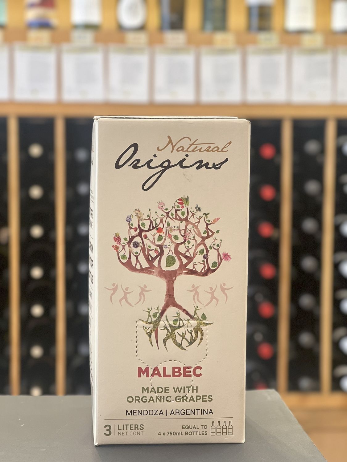 Natural Origins Malbec 3L Bag in Box
