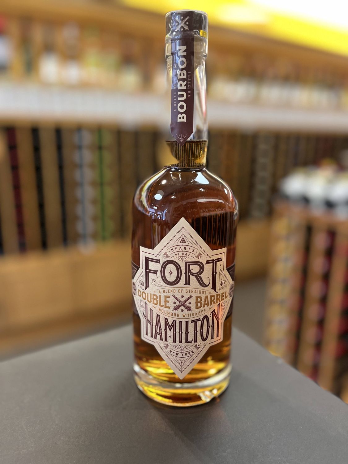 Fort Hamilton, Double Barrel Bourbon Whiskey