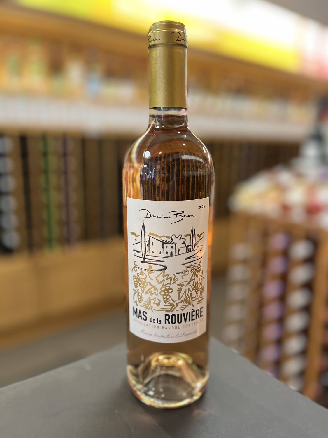 Domaine Bunan Bandol Mas De La Rouviere Rose ORGANIC/BIODYNAMIC