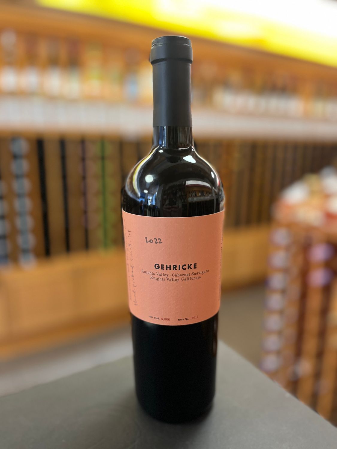 Gehricke Knights Valley Cabernet Sauvignon SUSTAINABLE