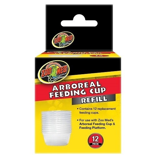 Zoo Med Arboreal Feeding Cup Refill (12 per pack)