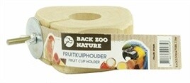 BACK ZOO NATURE FRUITKUIPJE HOUDER MET SCHROEF 15X13X4 CM