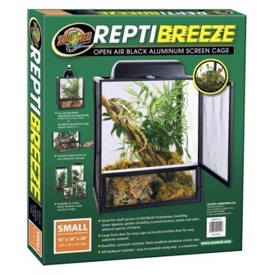 Zoo Med ReptiBreeze Alum Screen Cage 46x46x91cm