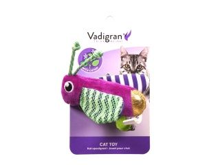 Speelgoed kat sprinkhaan Stripy 9cm