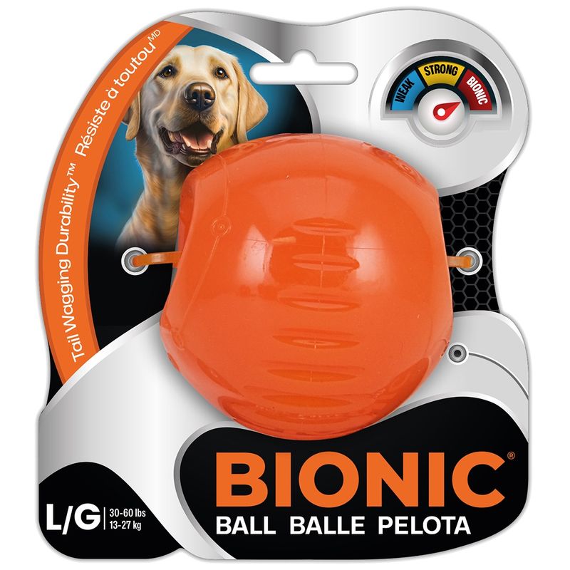 Bionic ball oranje L  8cm