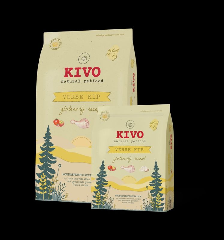 Kivo verse kip geperst glutenvrij 4kg