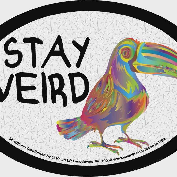 Car Magnets, style: stay weird