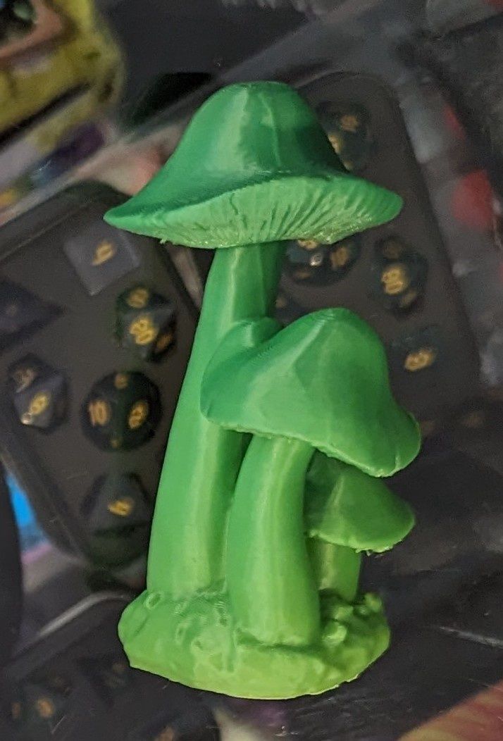 $10   3D Printed, design: MUSHROOM