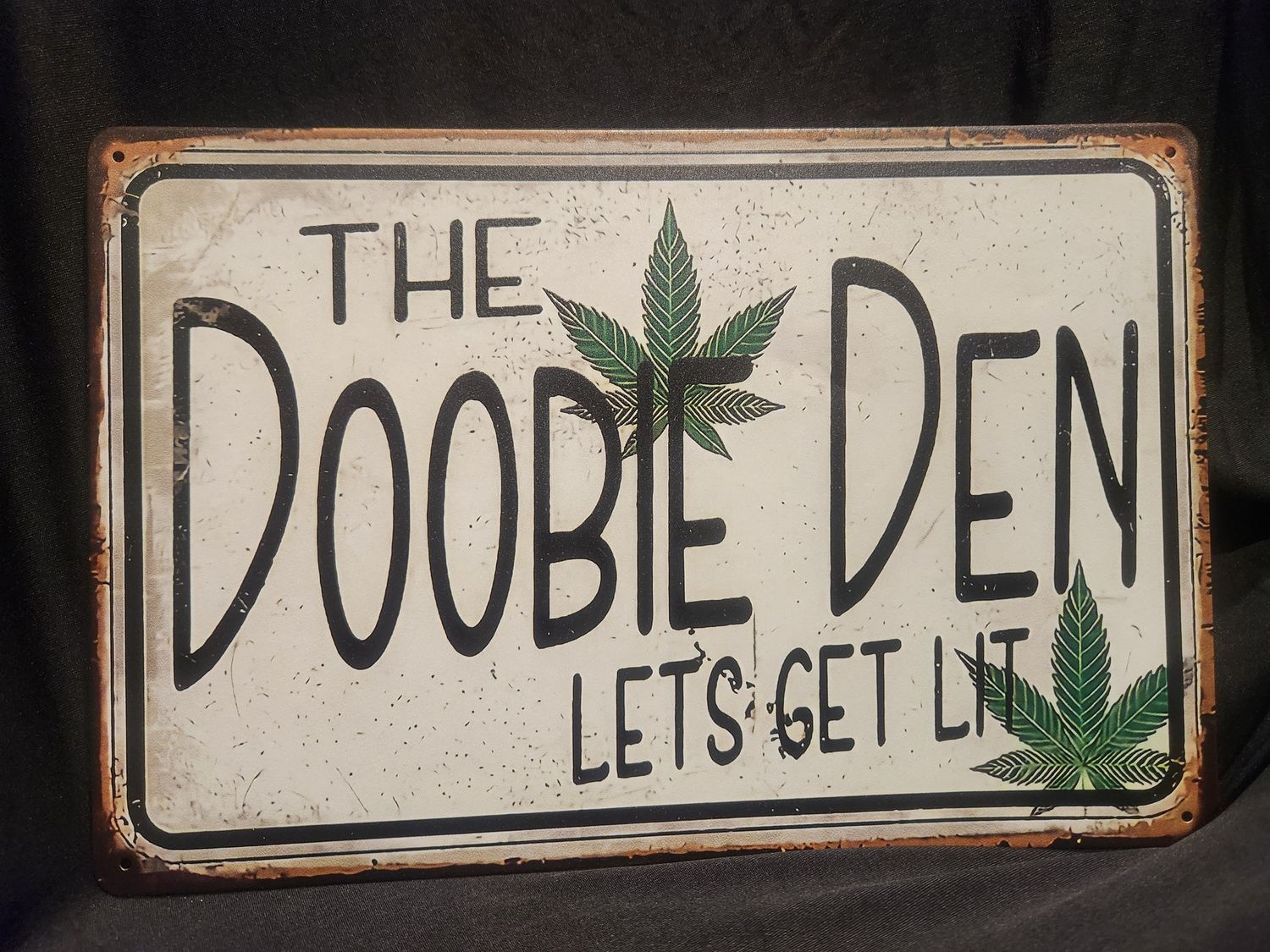 Metal Sign, style: Doobie den