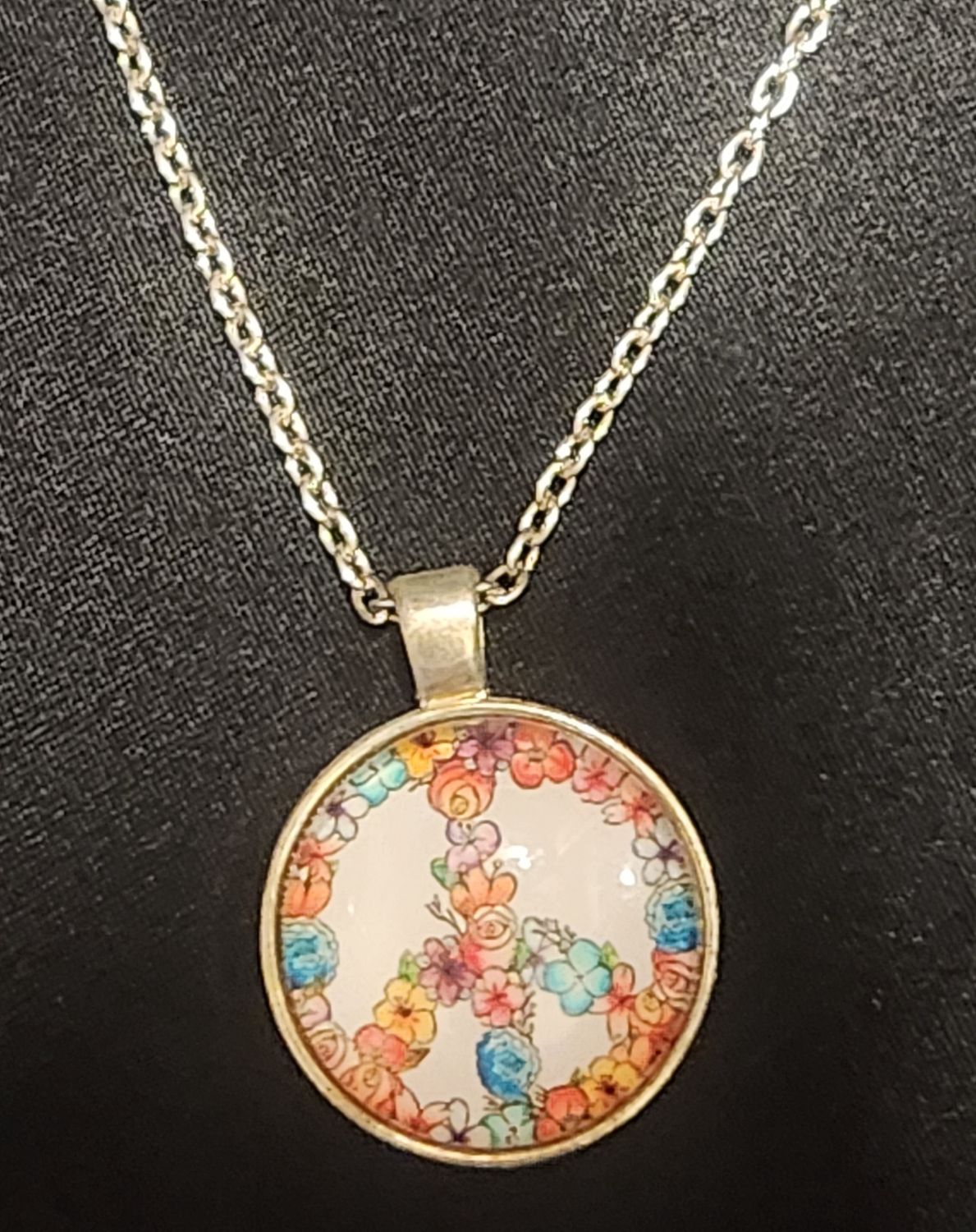 Peace Flower Necklace