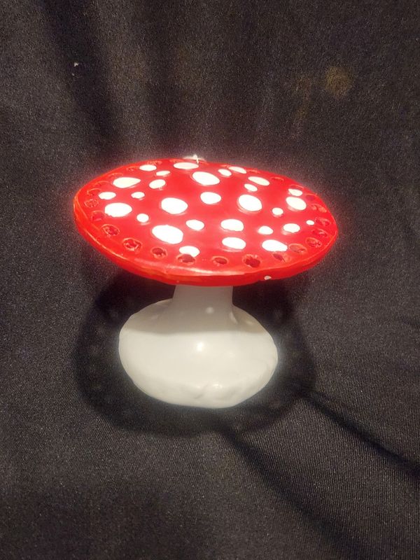 Mushroom earring holder