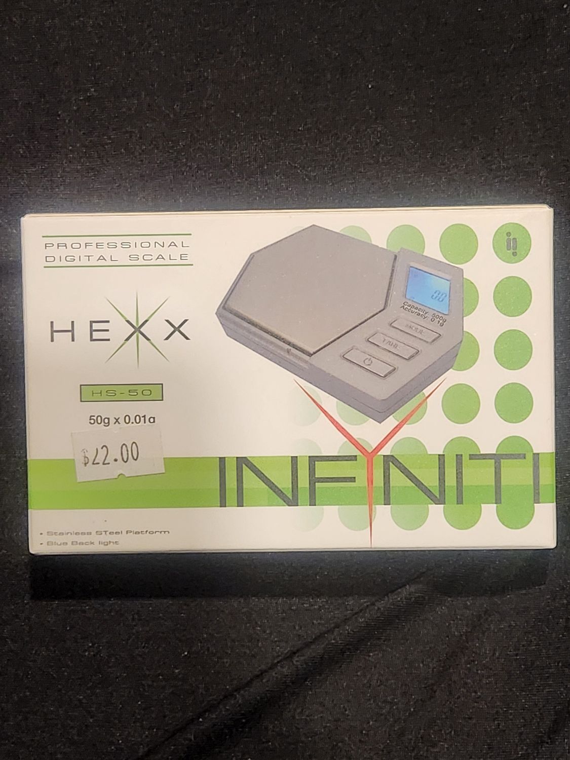 Infyniti Hexx Digital Scale, style: hexx
