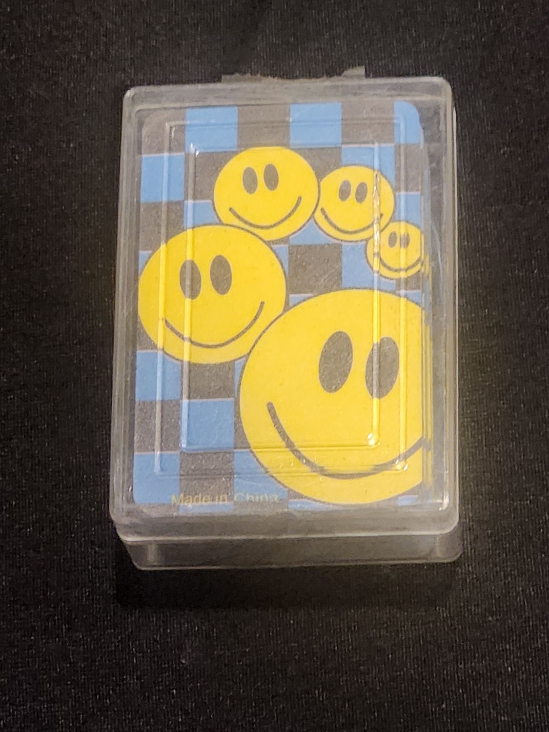 Mini Smile Playing Cards Deck 2.5 Inches Tall