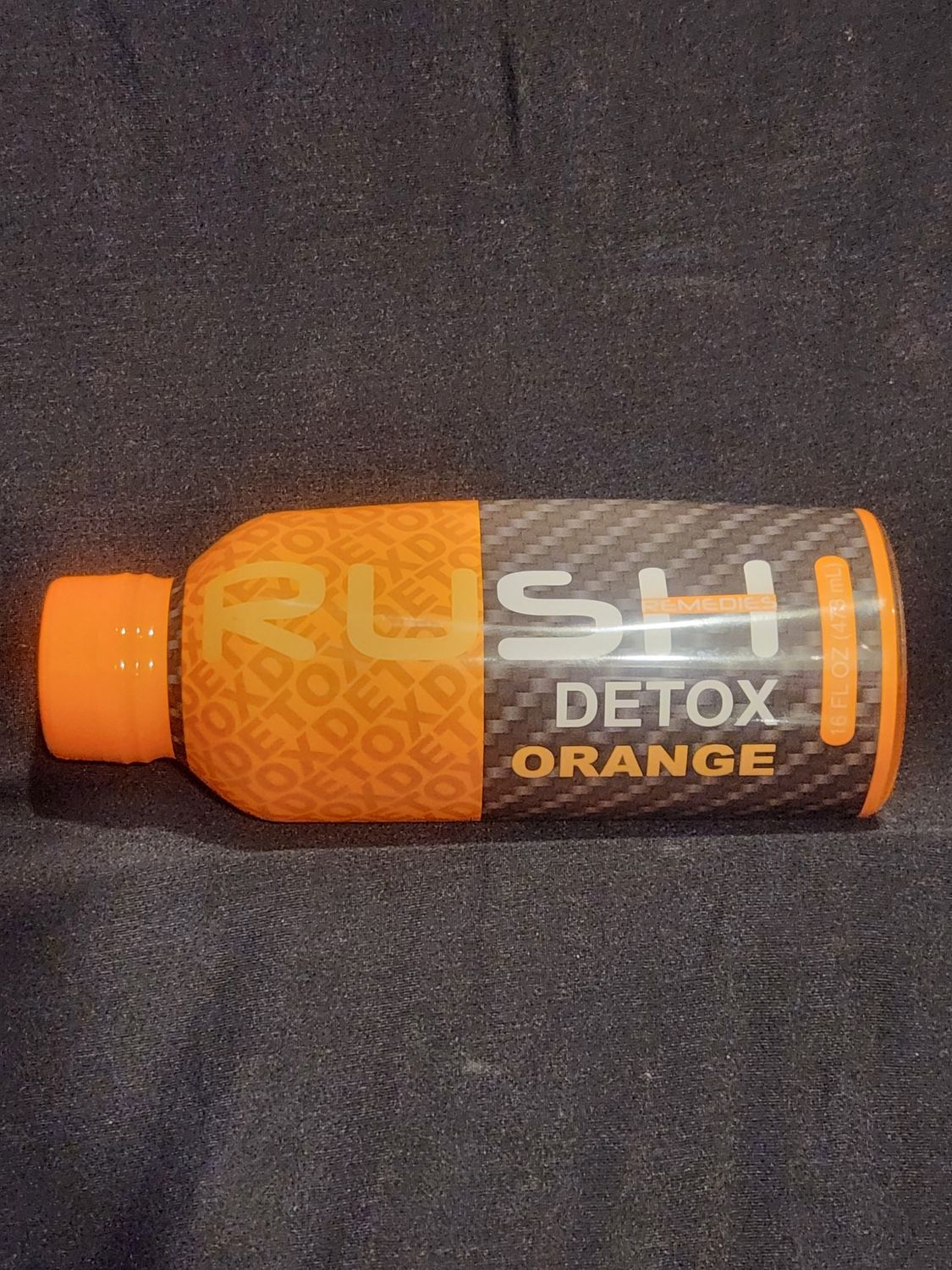 Rush Remedies Detox 16oz, Flavor: orange