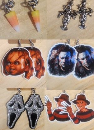 Halloween/Fall Earrings by Momo