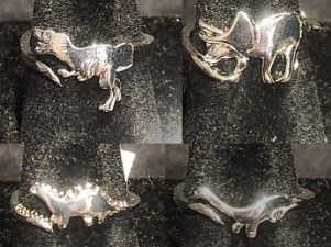 Adjustable Dinosaur Ring
