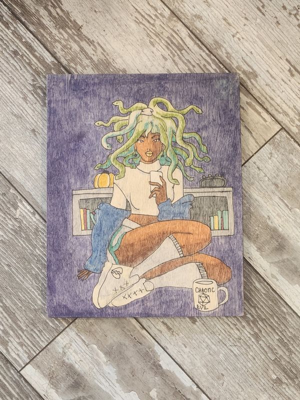 8x10 wood art