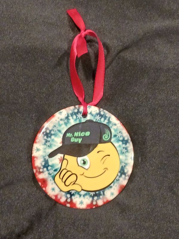 Mr Nice Guy Ornament