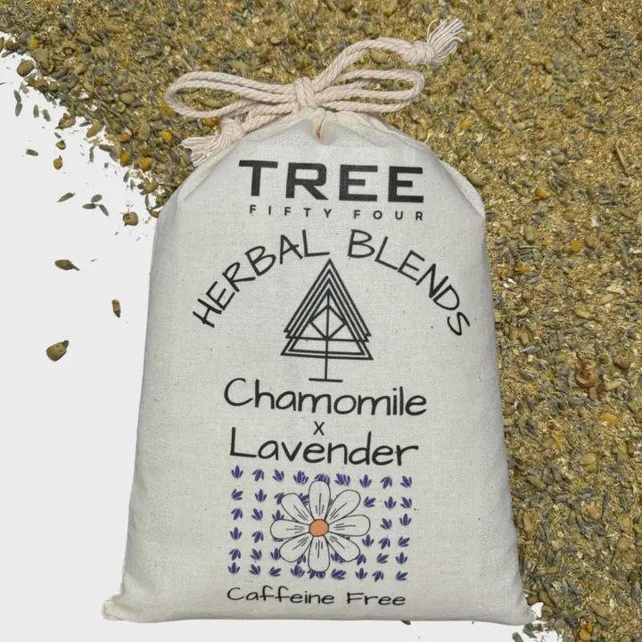 Chamomile &amp; Lavender Herbal Tea in Drawstring Sachet