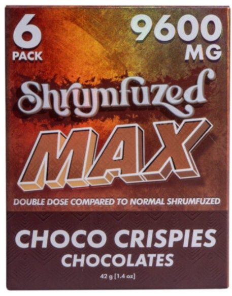 Shrumfuzed MAX 6pk, Flavor: choco crispies