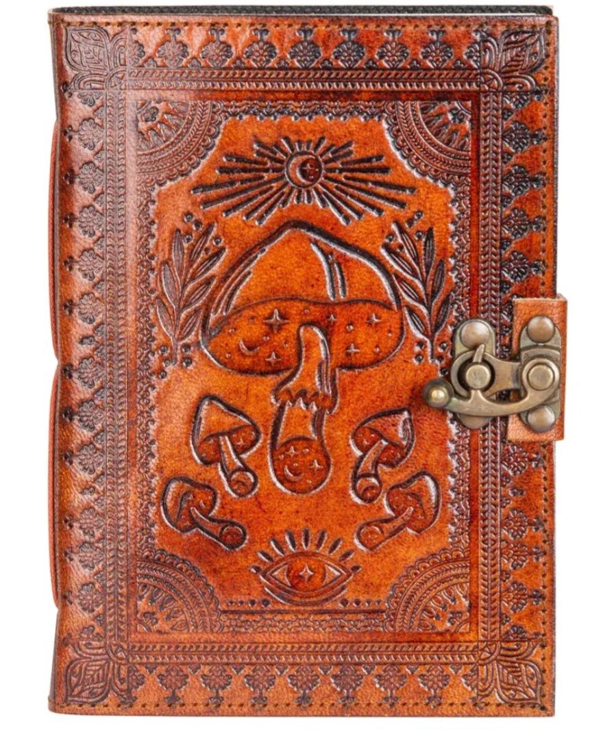 Leather and Hardback Journal, design: mushroom