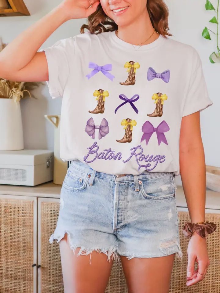 Girly LSU Tee