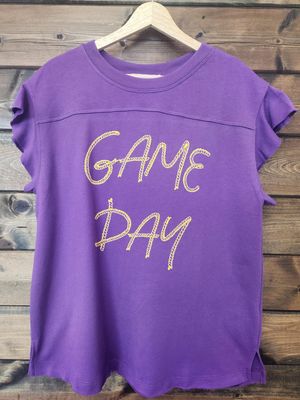 Game Day Top-PURPLE
