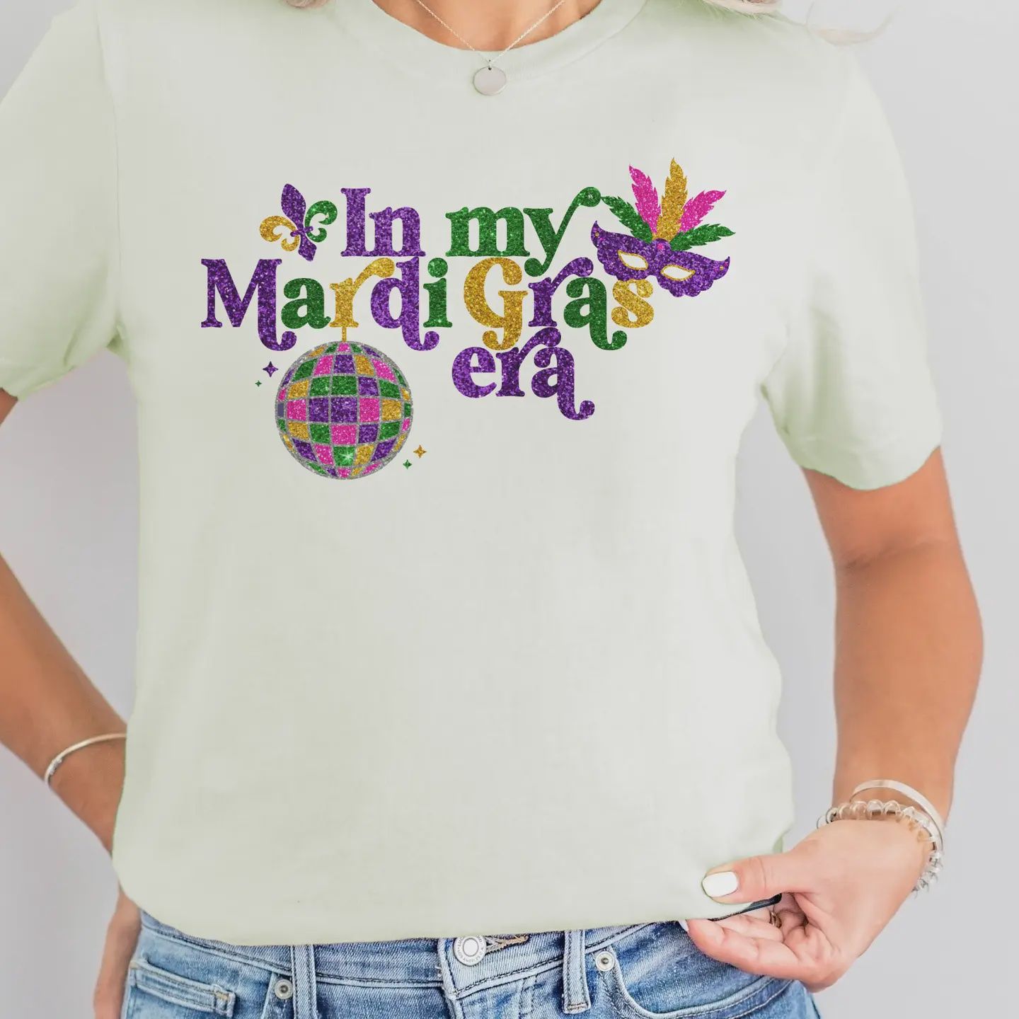 In My Mardi Gras Era Tee-CITRON