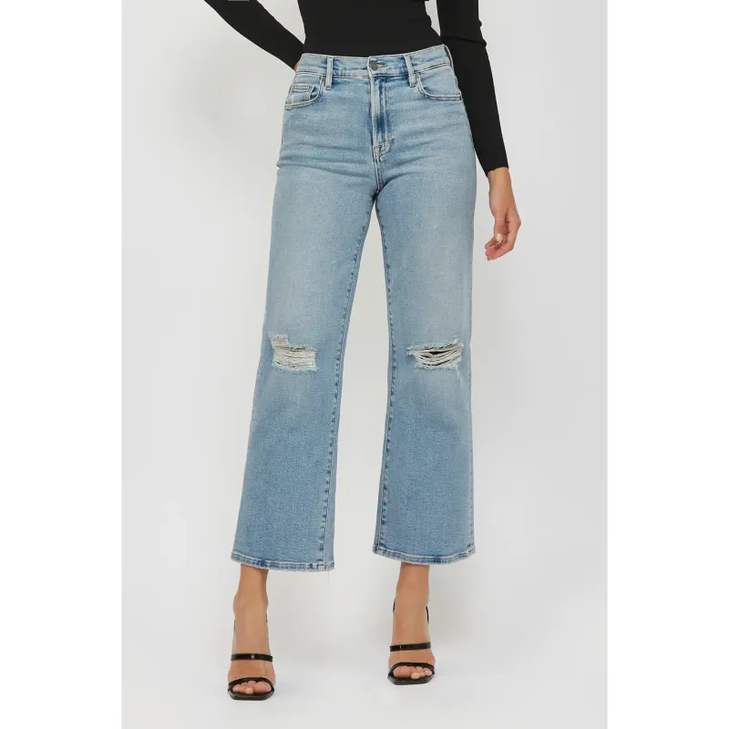 Nylon and Denim Jeans