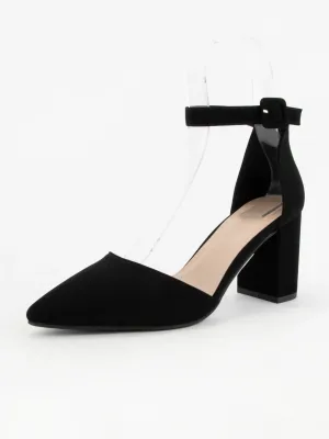 Ingrid Pointed Toe Heel-BLACK