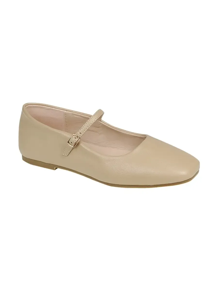 Mary Jane Flats-NUDE