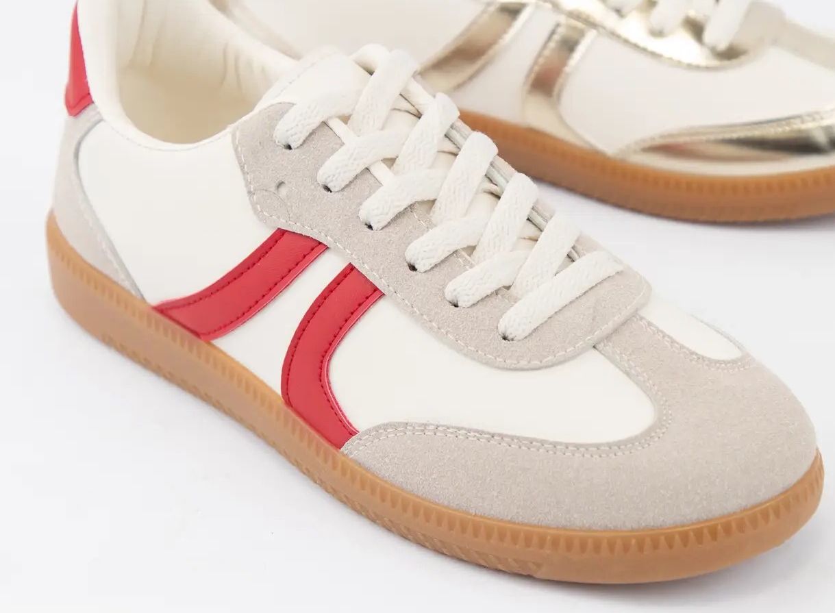 Kody Retro Sneaker - RED/WHITE