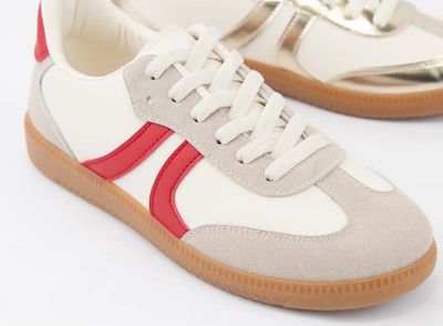 Kody Retro Sneaker - RED/WHITE
