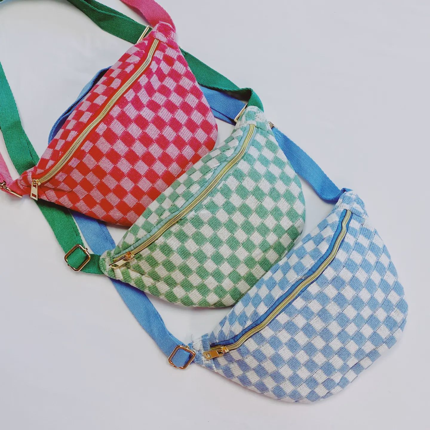 Check Yourself Sling Bag - BLUE