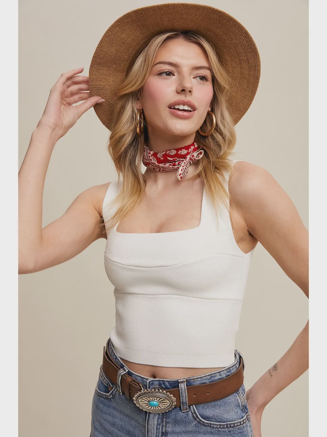 Bandage Top - CREAM