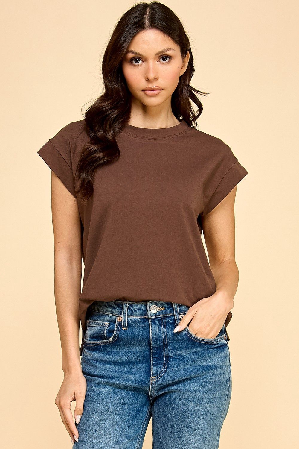 Dani Top - BROWN