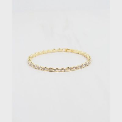 Clovis Cz Bracelet Gold
