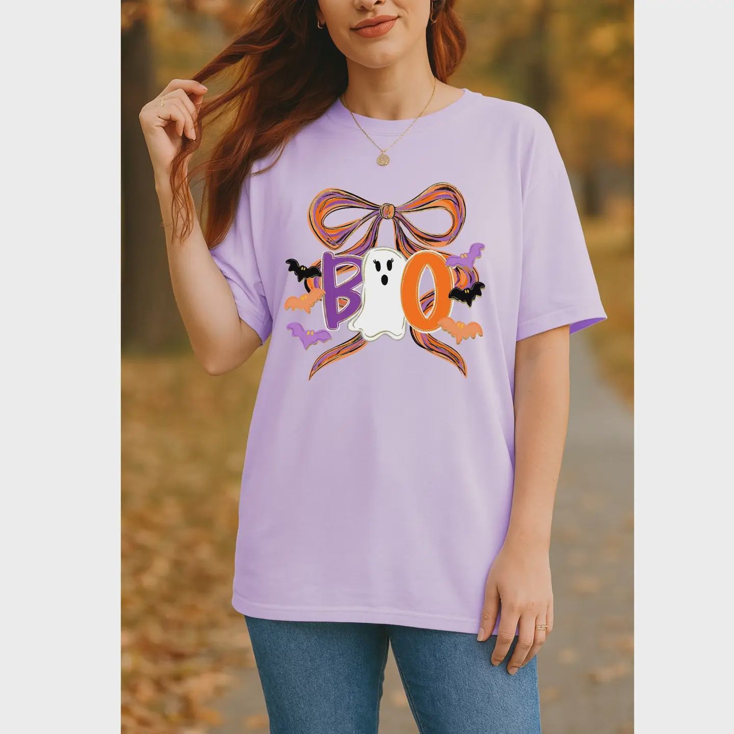 BOO Halloween Tee