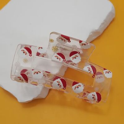 Santa Hair Clip